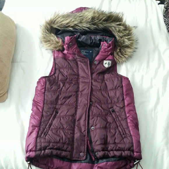 Small Purple American Eagle vest