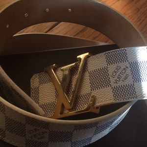 Authentic LV Azur Luis Vuitton belt