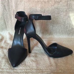 Brand new with tags ankle strap heels.