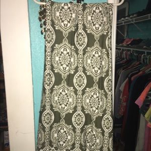 Green Maxi Skirt From Charlotte Russe