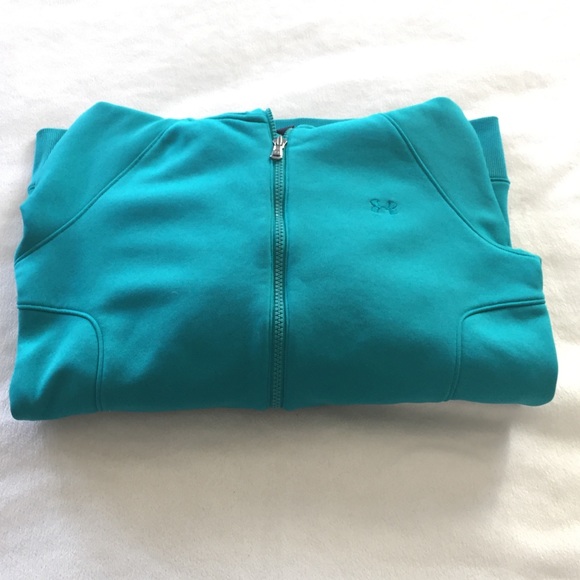 Under Armour blue full zip sweatshirt