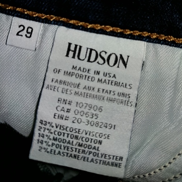 Hudson Elysian Nico Midrise Jeans Tipping Point - Picture 4 of 4