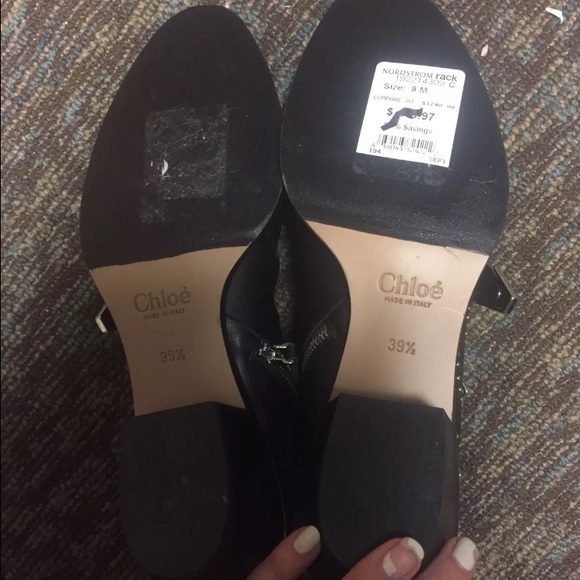 🌟 SOLD Chloé Susanna Boots Black/Silver US 9.5 - Picture 4 of 8