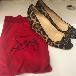 SOLD Authentic Christian Louboutin Pony Hair