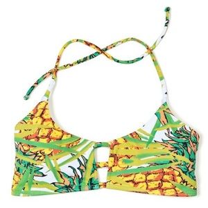 Midori Pineapple Bikini Top