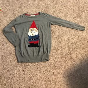 Cute garden gnome sweater