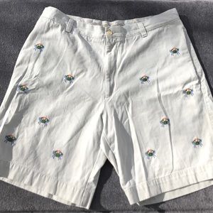 Berle Khaki Shorts with Crabs