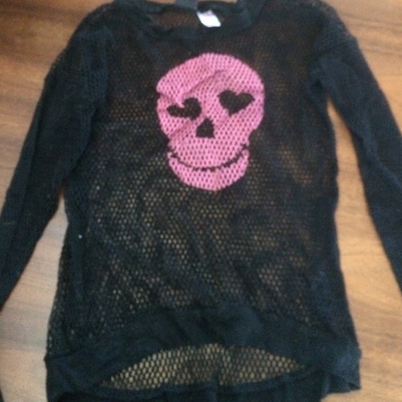 Hard candy size large fish net top