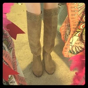 HeadOverHeels slouchy over the knee riding boots!