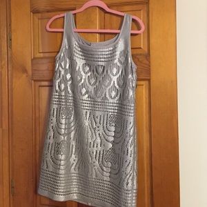Size S NWT Lilly Pulitzer Silver Arlington Dress