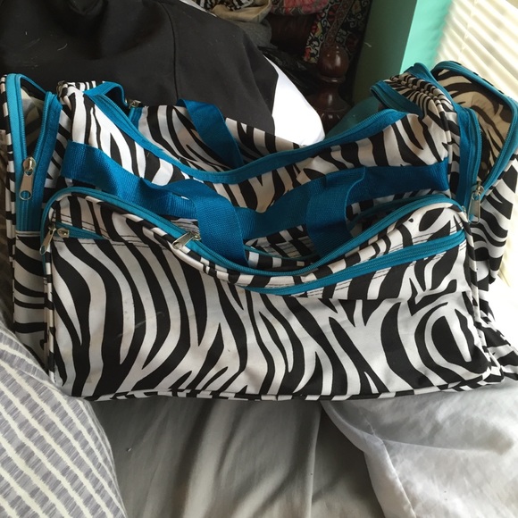 Zebra travel bag