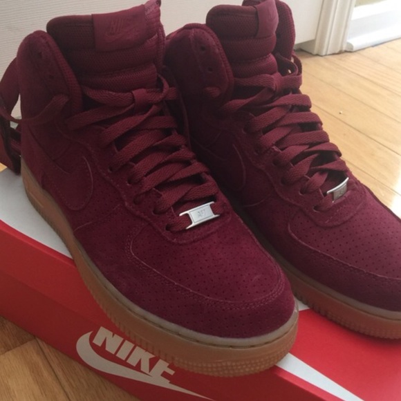 Maroon Nike Air Force One ✨