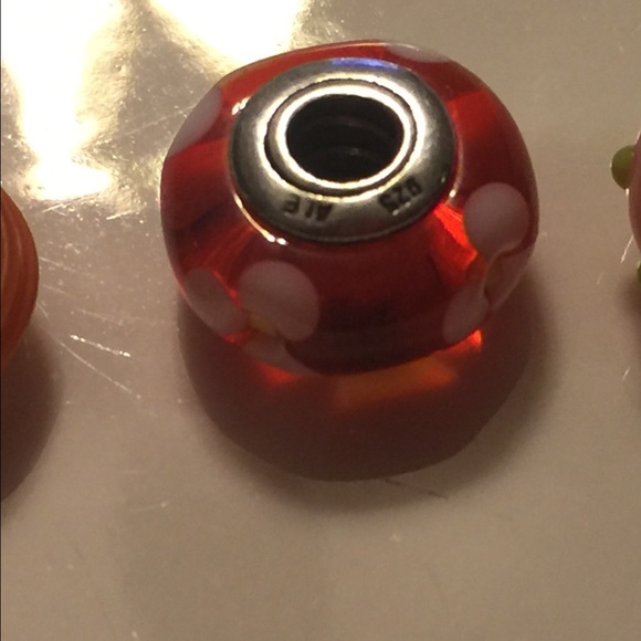Glass Murano Pandora Bead