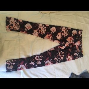 American eagle floral leggings