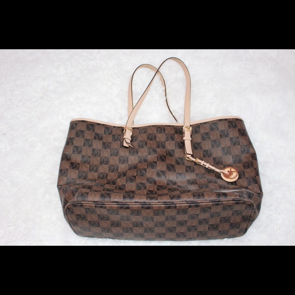 Michael Kors authentic leather large tote
