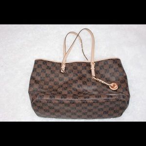 Michael Kors authentic leather large tote
