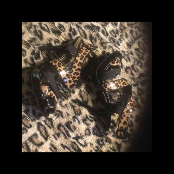 Leopard Heels