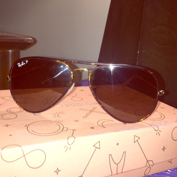 Rayban aviators! Tortoise shell