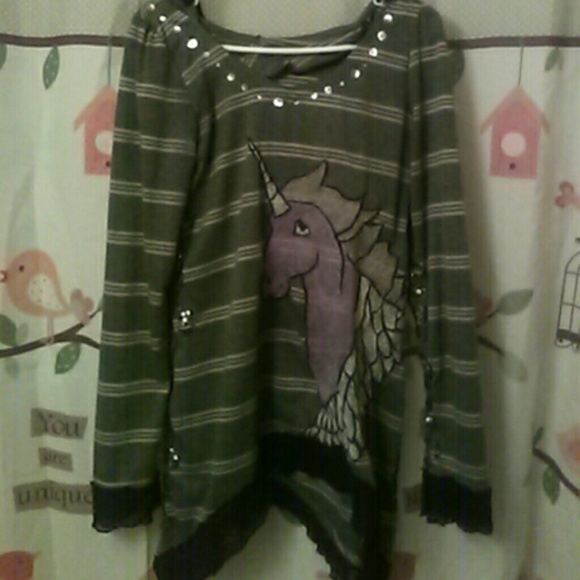 Flying unicorn shirt