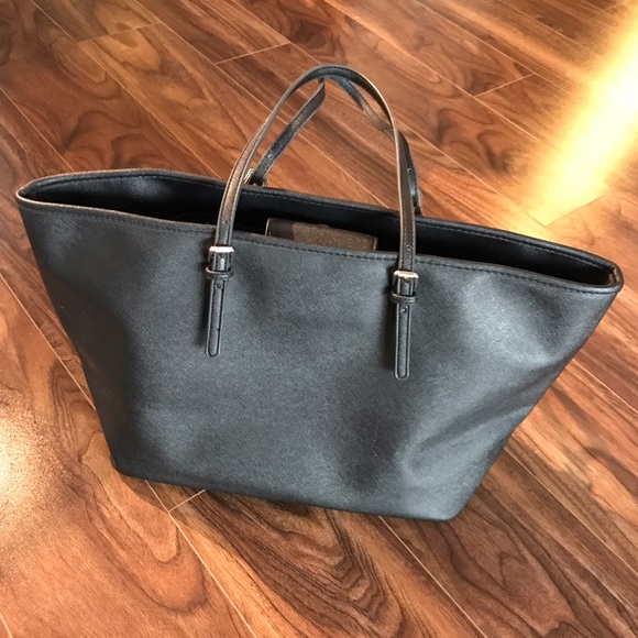 Merona Black Tote Bag