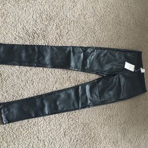 Leather pants