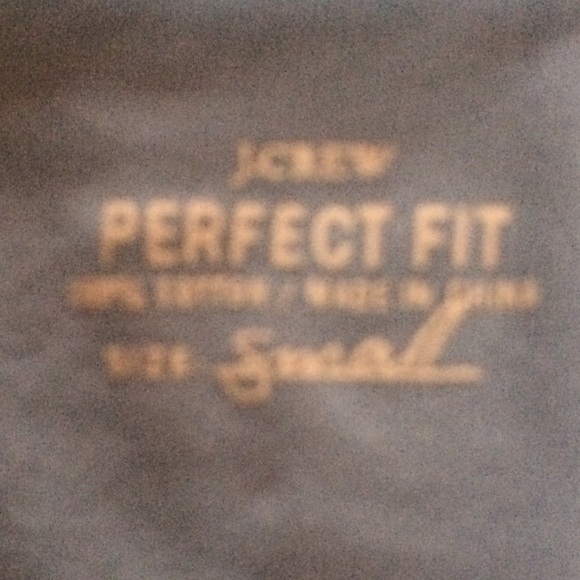 J Crew perfect fit long sleeve T Blue - Picture 5 of 6