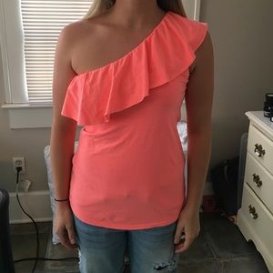 Bright salmon Lilly shirt