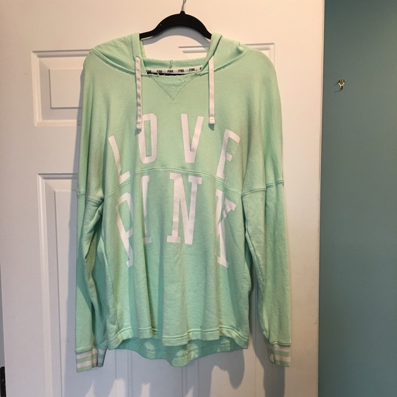 PINK pullover hoodie!