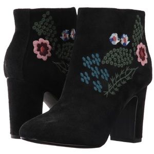 New in box Nanette Lepore Beverly suede booties