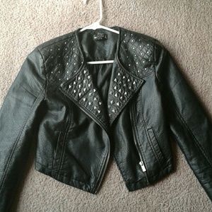 LEATHER MOTO JACKET