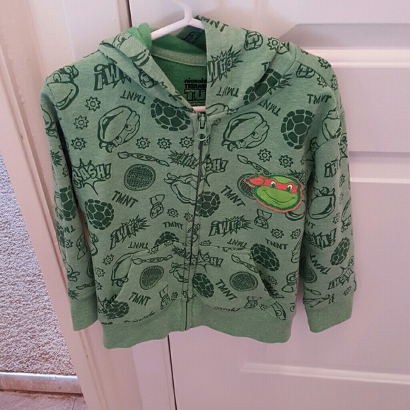 Ninja Turtles Green Hoodie Sweatshirt