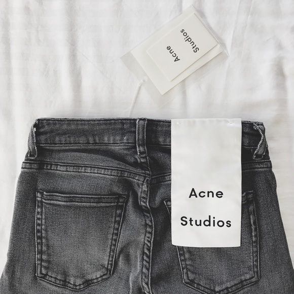 Acne Studios Denim - Acne Studios Skin 5 Coal Jeans