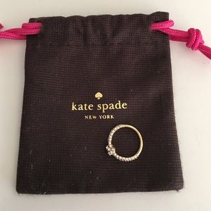 Kate Spade "Sailors Knot" Gold Ring