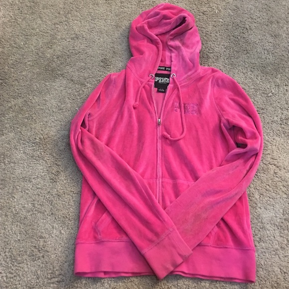 Pink hoodie