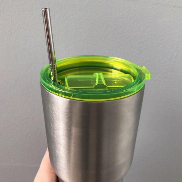 20 oz tumbler & 10 oz lowball lid and straw set - Picture 3 of 3