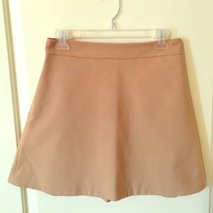 BNWT Classic Tan Circle Skirt