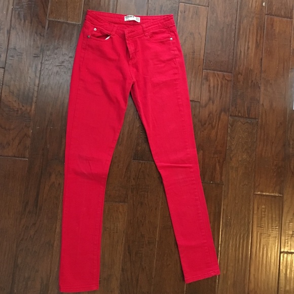 Cotton On Red Jeans