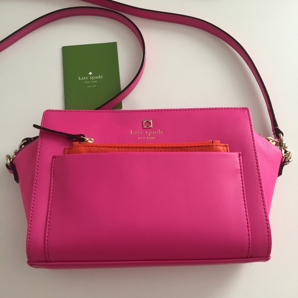 Pink/Orange Kate Spade Purse
