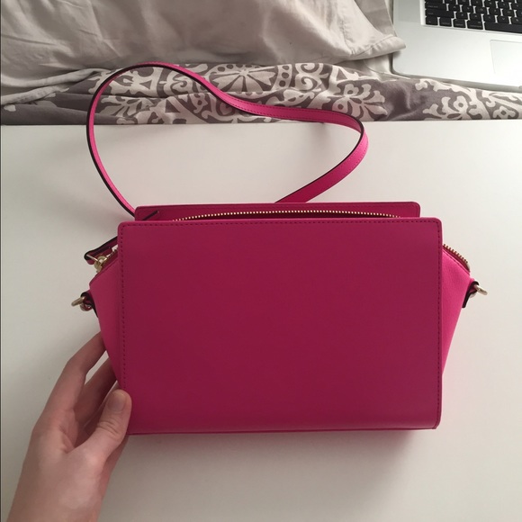 Pink/Orange Kate Spade Purse - Picture 6 of 6