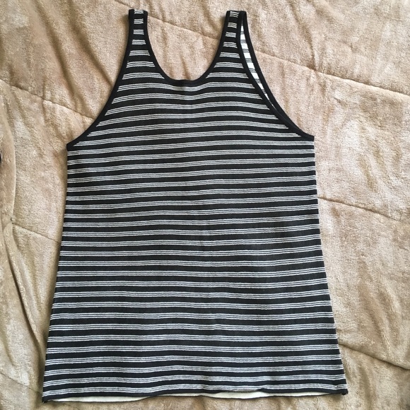 T by Alexander Wang Black/Cream Tank size Small