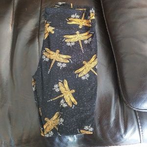 Lularoe OS Dragonfly leggings