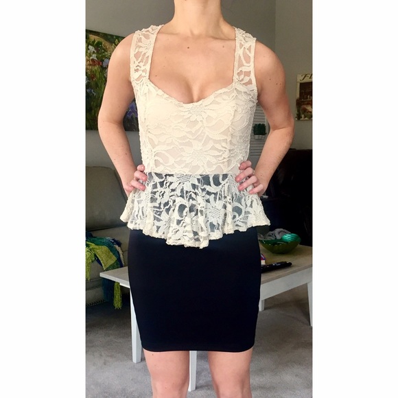 Arden B Peplum Dress