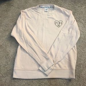 Pink crew neck