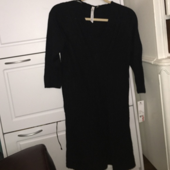 Black sweater dress NWT