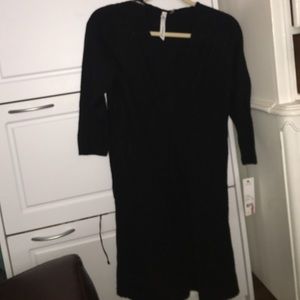 Black sweater dress NWT