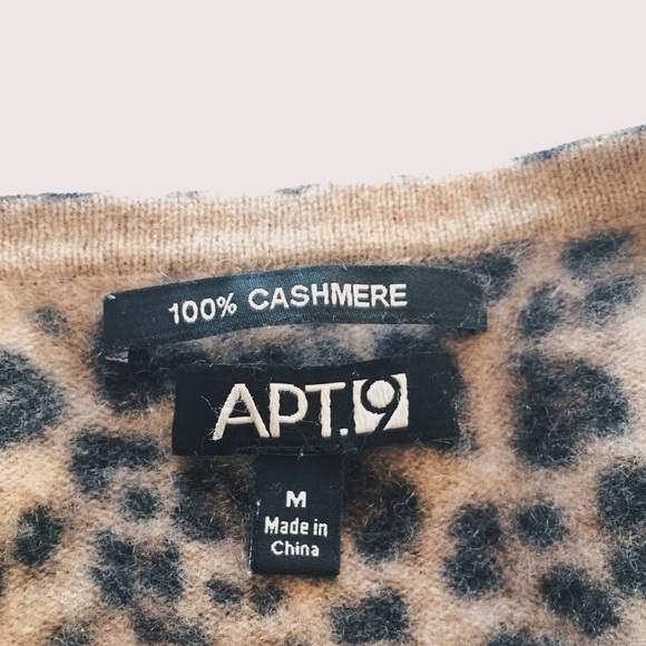 CASHMERE LEOPARD CARDIGAN - Picture 3 of 3