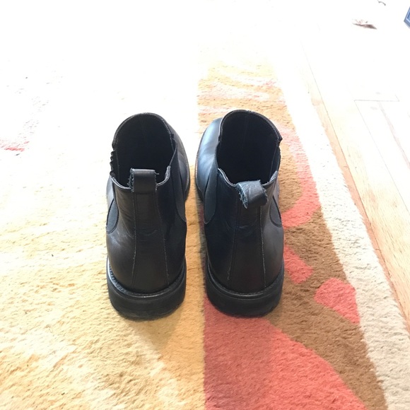 BRUNOMAGLIA Black leather pull-on Boot - Picture 4 of 4