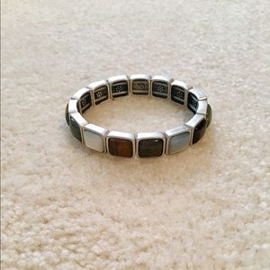 Ann Taylor - Silver Gemstone Bracelet