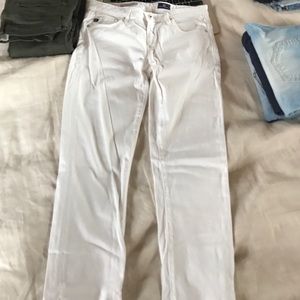 Soft simple stretchy white AG jeans