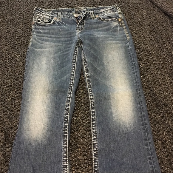 Silver jeans
